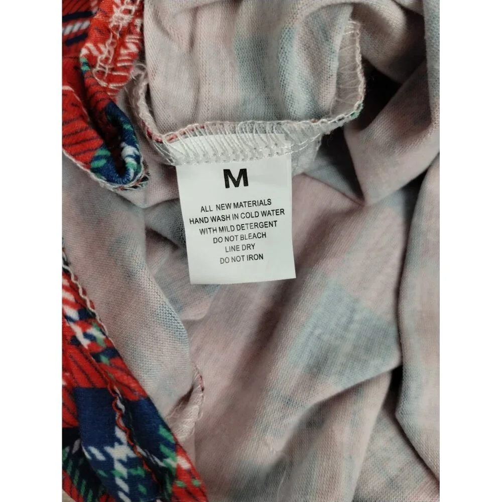 Pet Central Dog Medium 14 inch Red Tartan Plaid Pajamas